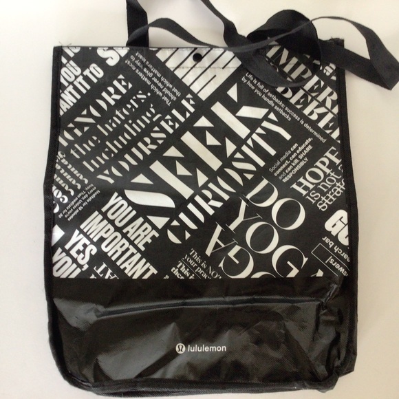 LULULEMON LARGE MANIFESTO REUSABLE TOTE BAG - Picture 2 of 16